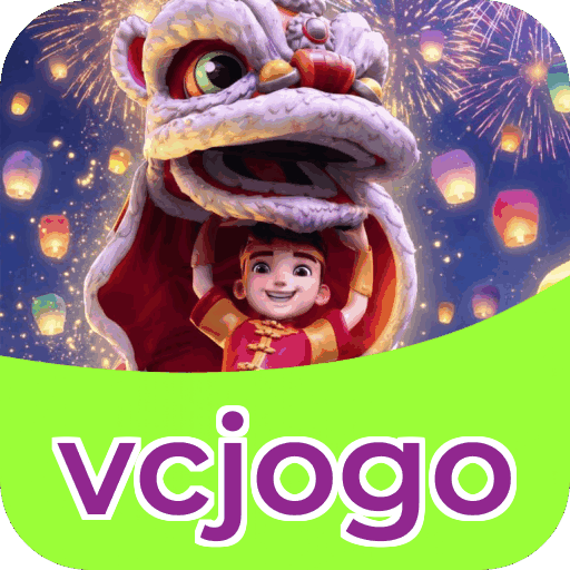 Interface do aplicativo vcjogo mostrando jogos disponíveis no iOS e Android